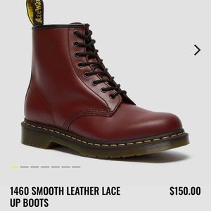 Dr Martens Cherry red NWT